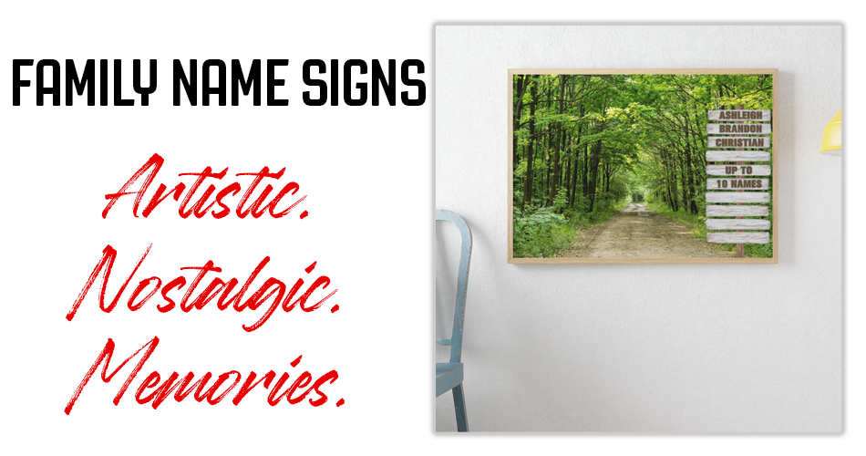 Family Name Signs